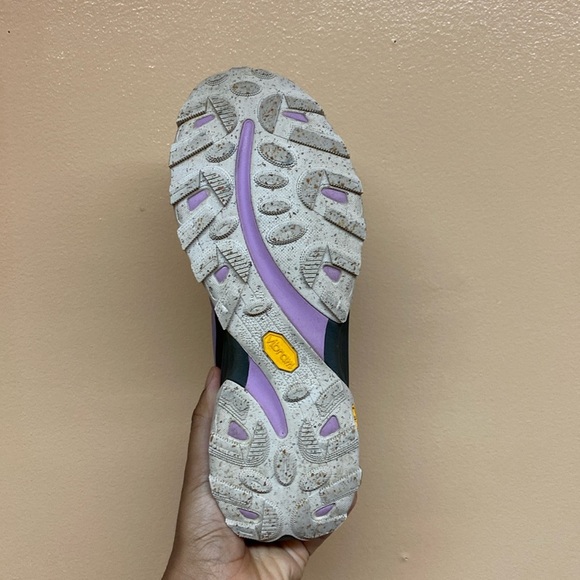 Merrell Moab Speed Floatpro Gore-Tex Trail Sneakers “Purple Green” - Picture 15 of 16